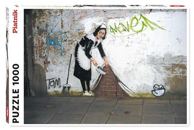 Puzzle: Banksy - Maid (1000 Teile)