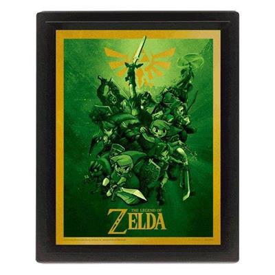 The Legend Zelda (Link) 10X8 3D