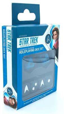 Star Trek Adventures Science Division Dice Set