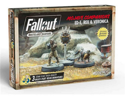Fallout: Wasteland Warfare - Ed-E, Rex and Veronica - EN