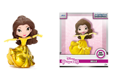 Disney Princess Gold Gown Belle 4"Figure