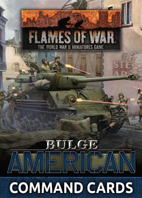 Flames of War - Bulge: American Command Cards - EN