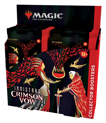 MTG - Innistrad: Crimson Vow Collector's Booster Display (12 Packs) - FR