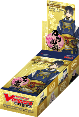 Cardfight!! Vanguard overDress - Touken Ranbu -ONLINE- 2021 Title Booster Display (12 Packs) - EN