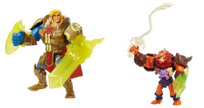 Mattel He-Man and the Masters of the Universe Deluxe Action Figures Assortment (4)