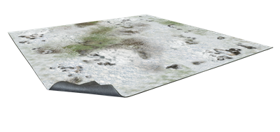 Battle Systems: Winter Snowscape Gaming Mat 3x3