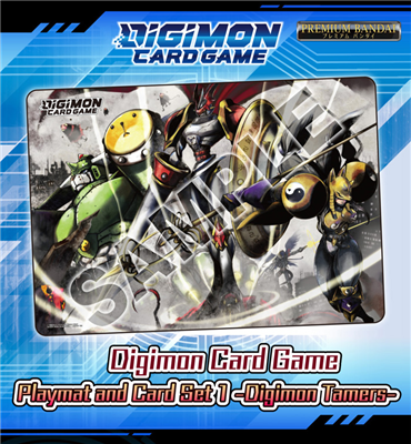 Digimon Card Game Playmat and Card Set 1 Digimon Tamers - EN