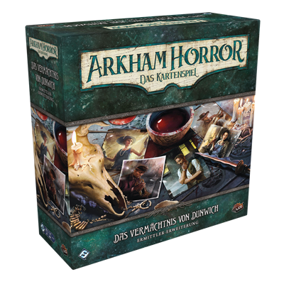 Arkham Horror: Das Kartenspiel - Das Vermächtnis von Dunwich - Ermittler-Erweiterung - DE