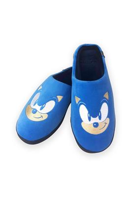 Sonic class of 91 Mule Slippers Blue Adult Large (42-45)