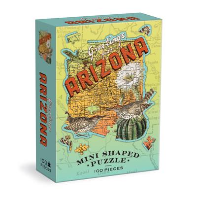 Arizona Mini Shaped Puzzle 100pcs - EN