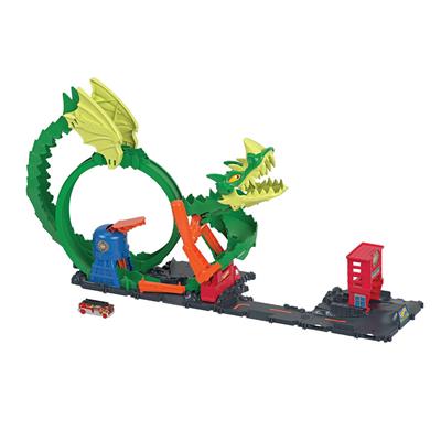 Hot Wheels City Drachenangriff Spielset