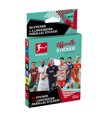 Bundesliga Sticker 2021/2022 - Eco-Blisterpack