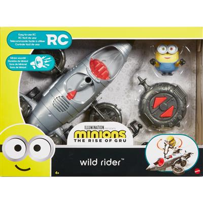 Minions Wild Rider R/C-Fahrzeug und Actionfigur