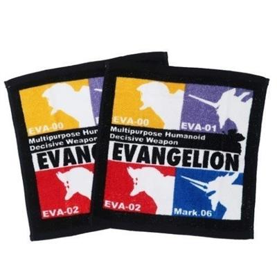 Towel 2pcs The Team 34x35 cm - Evangelion