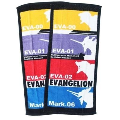 Towel 2pcs The Team 34x75 cm - Evangelion