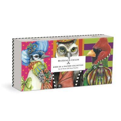 MacKenzie-Childs Birds of a Feather Collection Puzzle Set - EN