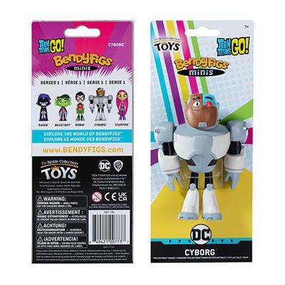 Teen Titans Go - mini Bendyfigs - Cyborg