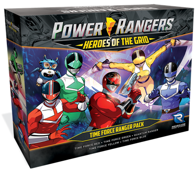 Power Rangers: Heroes of the Grid Time Force Ranger Pack - EN