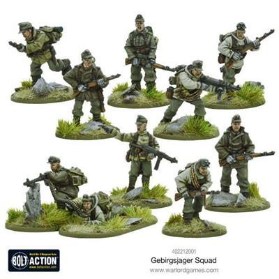 Bolt Action - Gebirgsjager squad - EN