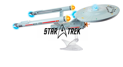 Star Trek Original/Classic Enterprise Replica Ship - Talking, Battle Lights and Sounds