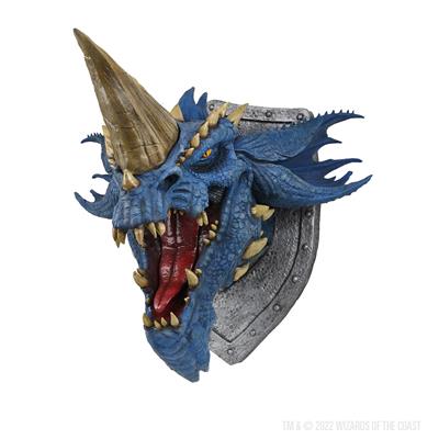 D&D Replicas of the Realms: Blue Dragon Trophy Plaque