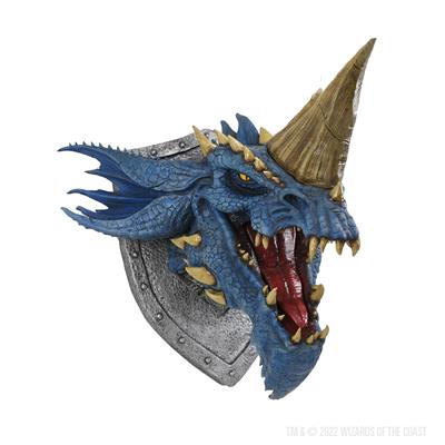 D&D Replicas of the Realms: Blue Dragon Trophy Plaque