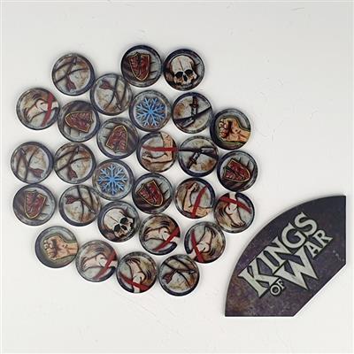 Kings of War - Game token set & Arc Template - EN