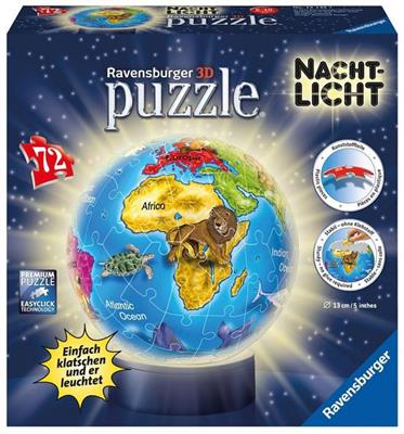 Ravensburger 3D Puzzle Nachtlicht Kindererde