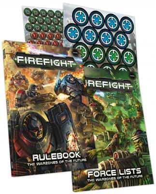 Firefight - Book and Counter combo - EN