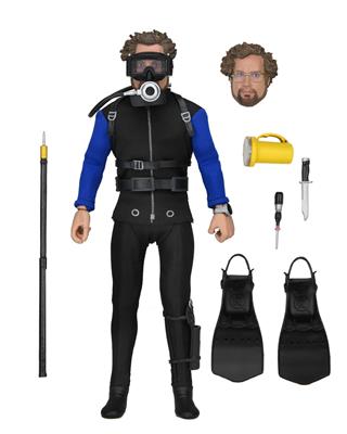 Jaws - 8" Scale Clothed Figure – Hooper (Shark Cage)