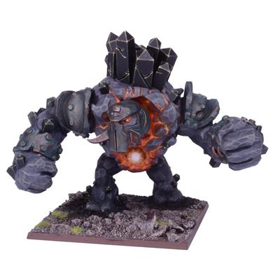 Kings of War - Abyssal Dwarf: Greater Obsidian Golem - EN