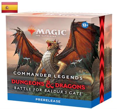 MTG - Commander Legends Baldur's Gate Prerelease Pack Display (15 Packs) - SP