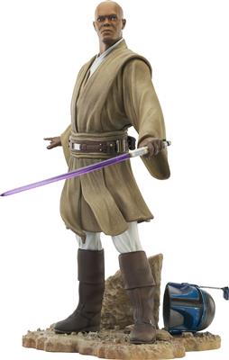 Gentle Giant - Star Wars Premier Collection Aotc Mace Windu Statue