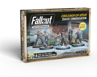 Fallout Wasteland Warfare - Children of Atom: Zealot Congregation - EN