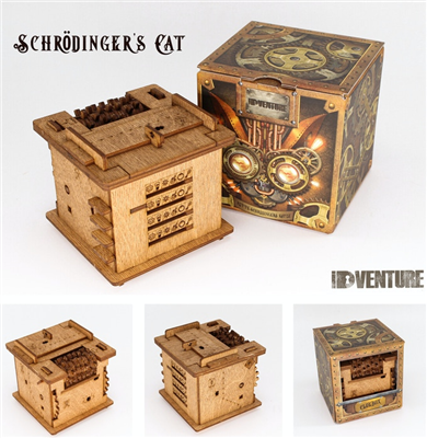 Cluebox - Escape Room in a Box - Schrodinger's Cat