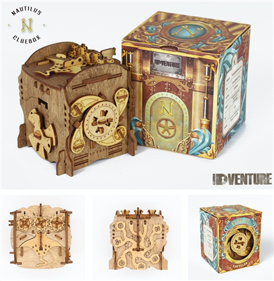 Cluebox - Escape Room in a Box - Captain Nemo's Nautilus