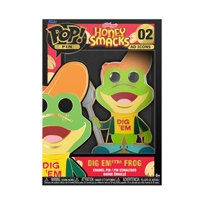Funko POP! Pin: Ad Icons: Honey Smacks - Dig Em'Frog