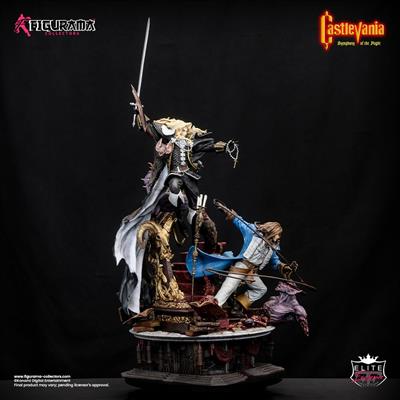 Castlevania Symphony of the Night – Alucard and Richter Elite Exclusive Statue