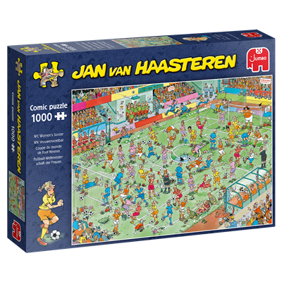 Jan van Haasteren – Fußball-Weltmeisterschaft der Frauen (1000 Teile)