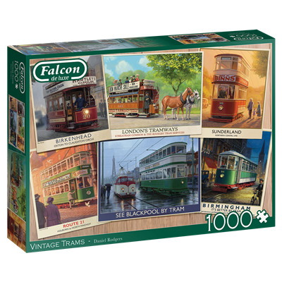 Falcon – Vintage Trams (1000 Teile)
