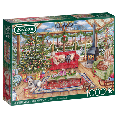Falcon – The Christmas Conservatory (1000 Teile)