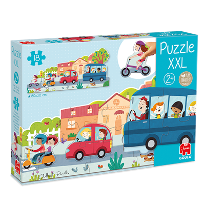GOULA XXL-Puzzle Fahrzeuge