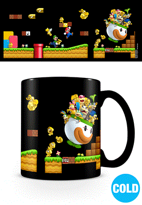 Super Mario (Gold Coin Rush) Heat Change Mug