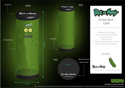 Rick and Morty: Pickle Rick - Tube Light