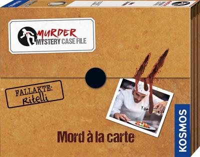 Murder Mystery Case File - Mord à la carte - DE