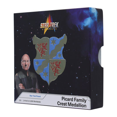 Star Trek Picard Family Crest Limited Edition Medallion