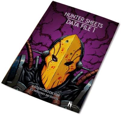 SLA Industries RPG - 2nd Edition - Hunter Sheets Data File 1 - EN