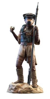 SW Premier Collection Rotj Leia In Boushh Disguise Statue