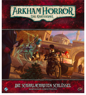 Arkham Horror: Das Kartenspiel – Die scharlachroten Schlüssel (Kampagnen-Erweiterung) - DE