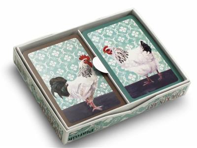 Playing Cards: Chicken Art